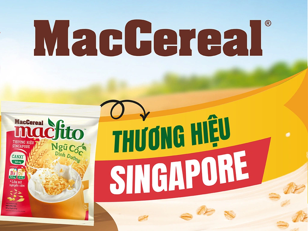 Ngũ cốc dinh dưỡng MacCereal Macfito bịch 500g