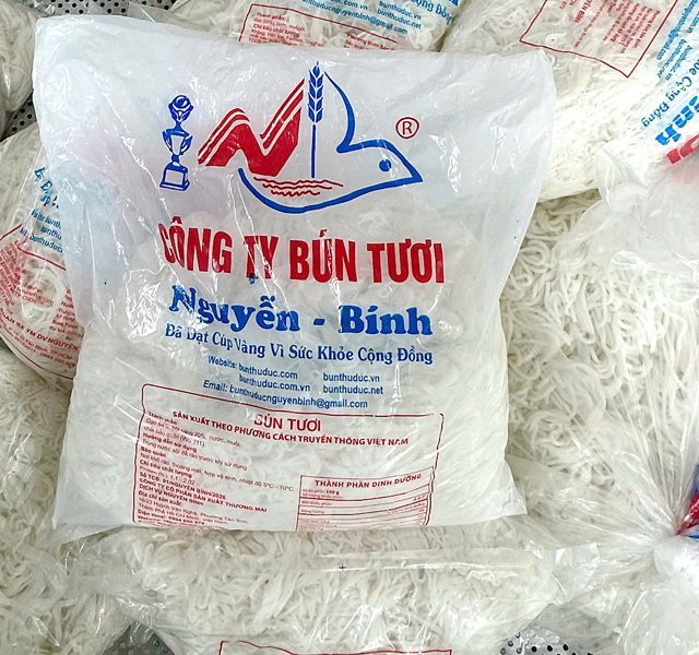 Bún tươi sợi nhỏ 